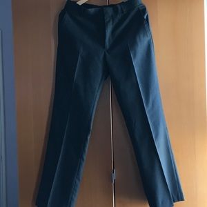 Banana Republic black pants with white stripes